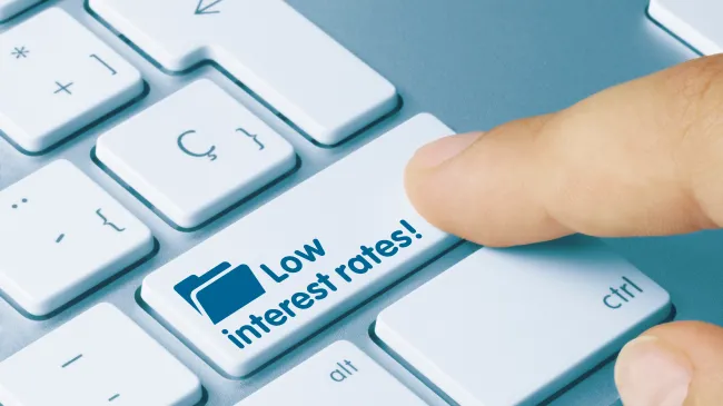Low interest rates